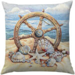 Cortimex Kft Tengerparti kormánykerekes párnahuzat 45x45 cm