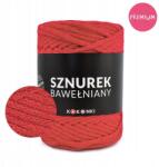 Kokonki Prémium pamut zsinór by Kokonki 5mm tekercs 100m piros