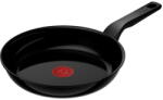 Tefal Tigai si seturi Tigaie Tefal Renew de 20 cm C4320223, 100% aluminiu reciclat, indicator Thermo-Signal, compatibil cu inducția, înveliș ceramic, negru - pcone