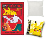  Pokémon Battle Electro polár takaró, párnahuzat és párna szett 3 db-os (EKING0823)