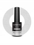ONYX NAILS Hibrid lakk 7ml Salty Foam 232 fehér glitteres Onyx Nails (HC4071)