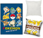  Pokémon Ready PikaPal polár takaró, párnahuzat és párna szett 3 db-os (EKING0825)