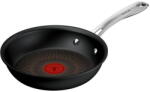 Tefal Tigai si seturi Tigaie Tefal Excellence+ G3300202, 20 cm, invelis antiaderent, tehnologie FUSIONCORE, Thermo-Signal, maner nituit, aluminiu, inductie, negru - pcone