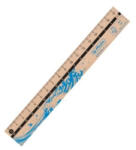 Herlitz 17 cm Herlitz GREENline Fa vonalzó, Blue/Kék (50033614_kek)