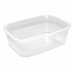  Műanyag tál, tetőzhető, 500 ml, 50 db "Svéd (KHMU330) - officepantry