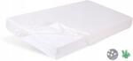 BabyMatex Higiéniai lepedő, vízhatlan matracvédő 70x140x10 Bamboo fehér (TB0383_01)