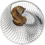  Camouflage of a Nature: Leopárd - 3 Oz - ezüst gyűjtői érme (szállítás 2023 12.19. )