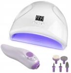 Verk Group Hibrid Lámpa Készlet 12 Led Uv 12W Marógép 2in1 Mozgásérzékelő Végek (24406)