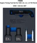 Bgs technic - Германия Комплект смяна ангренаж vag 1.0, 1.2, 1.4 tsi бензин - oem: vas 611 007 ; bgs 74685