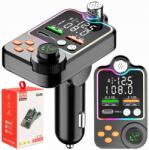 BLOW Bluetooth Autós Adó-vevő Bt 5.0 Qc Töltés 3x Usb Rgb Audio Fm (74-168#)