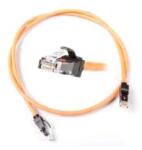Nexans Patch cord Cat 6a Ecranat 1 metru LSZH Portocaliu LANmark, "N11A. U1F010OK" (timbru verde 0.08 lei) (N11A.U1F010OK)