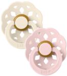 BIBS Залъгалки Bibs - Boheme, Ivory-Blossom, 0-6 м, 2 броя (230107) - baby