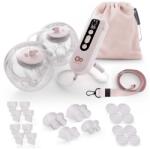 KinderKraft Двойна помпа за кърма Kinderkraft - Gentleflow, Pink (NEW024845) - baby