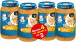 Nestle Пюре Nestle Gerber - Фрикасе с пилешко, 3+1 подарък x 250 g (12303565) - baby