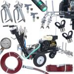 Zenthril PowerXcellence Helix C - Mașină de marcat rutier 9P | 23 MPa | 12 L/min | Duze 0, 045″/0, 029″ | 2 pistoale (ULCB-V3H7)