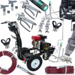 Zenthril PowerXcellence Phantom Z - Mașină de marcat rutier 7P | 23 MPa | 4 L/min | 2 pistoale (E0CC-YQW4)