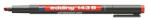 edding Alkoholos marker, OHP, 1 mm, EDDING "143 B", piros (7580069002) - eztkapdki