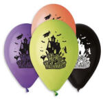  Léggömb, 30 cm, "Halloween Kastély (11-PRINTHALLOWEENKASTELY) - eztkapdki