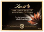 Lindt Csokoládé LINDT Thins Dark étcsokoládé lapocskák 125 g - eztkapdki