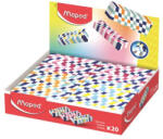 Maped Radír display, sakktábla, MAPED „Checkerboards, vegyes minták (123501)