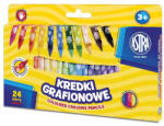 Astra Zsírkréta ASTRA kerek hegyezett 24 színű (316121006) - eztkapdki