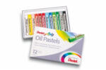 Pentel Kréta olajpasztell készlet, PHN-12U Pentel, 12 klf. szín (PHN-12U)