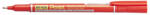 Pentel Marker alkoholos NF450-B Pentel vékony hegyű OHP S piros (NF450-B)
