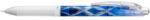 Pentel Zseléstoll, 0, 25 mm, nyomógombos, PENTEL "EnerGel BLN75 Kiriko, Flying Arrow", kék (BLN75ED1-C) - eztkapdki