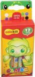 COLOKIT Zsírkréta, COLOKIT "Crayon", 12 különböző szín (CR-C024) - eztkapdki