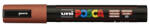 uni Dekormarker, 1, 8-2, 5 mm, UNI "Posca PC-5M", gesztenyebarna (305201000) - eztkapdki