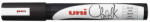 uni Krétamarker folyékony 1, 8-2, 5mm, Uni-Posca PWE-5M fekete (2UPWE5MF) - eztkapdki