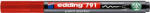 edding Lakkmarker, 1-2 mm, PCR, EDDING "791", piros (4-791PCR002) - eztkapdki