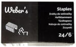  Tűzőkapocs WEBER`S 24/6 1000 darabos - eztkapdki