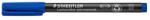 STAEDTLER Alkoholos marker, OHP, 1-2, 5 mm, STAEDTLER "Lumocolor 314 B", kék (314-3)