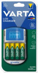 VARTA Elemtöltő, AA ceruza/AAA mikro, 4x2600 mAh AA, LCD kijelző, 12V USB, VARTA (57070 201 451) - eztkapdki