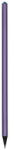 Art Crystella Ceruza, metál sötét lila, tanzanite lila SWAROVSKI® kristállyal, 14 cm, ART CRYSTELLA® (1805XCM612) - eztkapdki