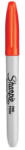 Sharpie Alkoholos marker, 1 mm, kúpos, SHARPIE "Fine Point", narancs (NSH0811030) - eztkapdki