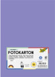  Dekorkarton, 2 oldalas, A4, 300 g, 50 lap, FOLIA, ibolyakék (614/50 37) - eztkapdki