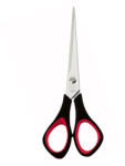 WEDO Olló irodai WEDO 976-651 gumifogós balkezes 16cm fekete (976 651) - eztkapdki