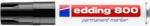 edding Alkoholos marker, 4-12 mm, vágott, EDDING "800", fekete (7580085001) - eztkapdki