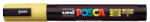 uni Dekormarker, 1, 8-2, 5 mm, UNI "Posca PC-5M", sárga (PC-5M YELLOW)