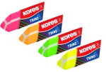 Kores Radír, KORES "Trino", vegyes neon színek (40503)