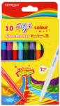 Keyroad Rostirón, filctoll készlet 10 db/doboz Keyroad Magic fiber marker 18 klf. szín (KR972227)