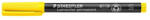 STAEDTLER Alkoholos marker, OHP, 0, 4 mm, STAEDTLER "Lumocolor 313 S", sárga (313-1) - eztkapdki