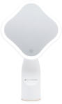 Rio Oglinda cosmetica RIO MMIF, iluminare LED in inel, rotire 360Â°, control tactil, 3 setari de iluminare, baterie 650 mAh, autonomie 4 ore, incarcare USB, alb (RIO-MMIF)