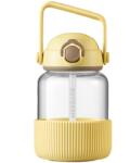 Buydeem Sticla cu pai portabila BUYDEEM DG78-MY, 800 ml Galben (DG78-MY)