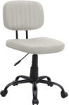 TopMebel Офис стол Romano TopMebel от PU кожа в бял цвят 46x53x79/86cm