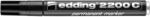 edding Alkoholos marker, 1-5 mm, vágott, EDDING "2200", fekete (7580108001) - eztkapdki