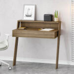 TopMebel Офис бюро Cowork TopMebel от меламин в светъл орех 94x50x91cm