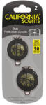 California Scents Autóillatosító, mini diffúzer, 2*3 ml, CALIFORNIA SCENTS "ICE (UCSM08) - eztkapdki